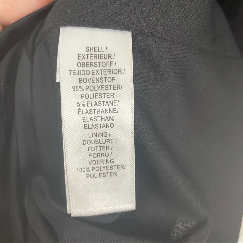 Adrianna Papell Embellished Pop Over Sheath Dress Black Special Occasion Size 10 - Picture 14 of 16